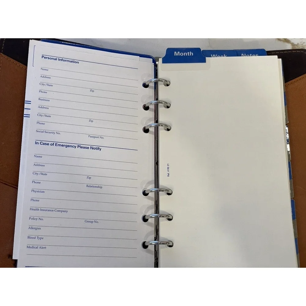 Rolodex vintage planner